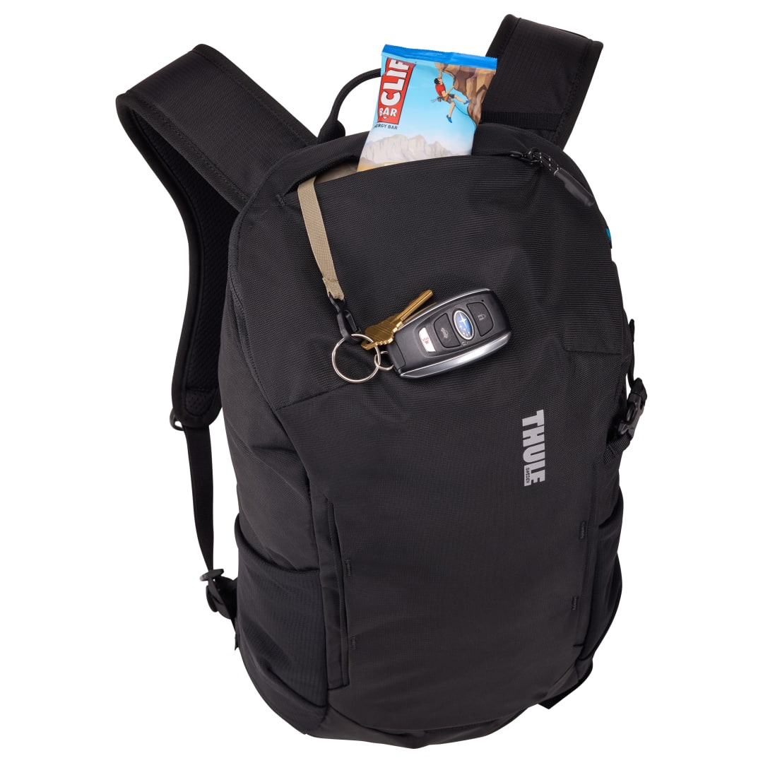 Black Thule Recycled All Trail 18L 15" Laptop Backpack plain