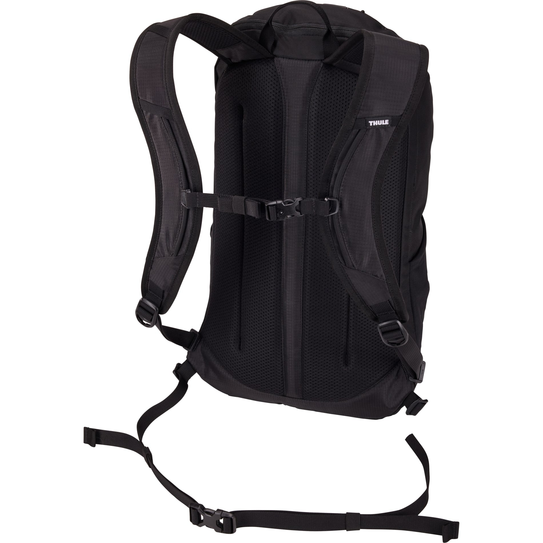 Black Thule Recycled All Trail 18L 15" Laptop Backpack