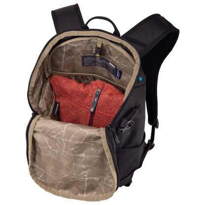 Black Thule Recycled All Trail 18L 15" Laptop Backpack