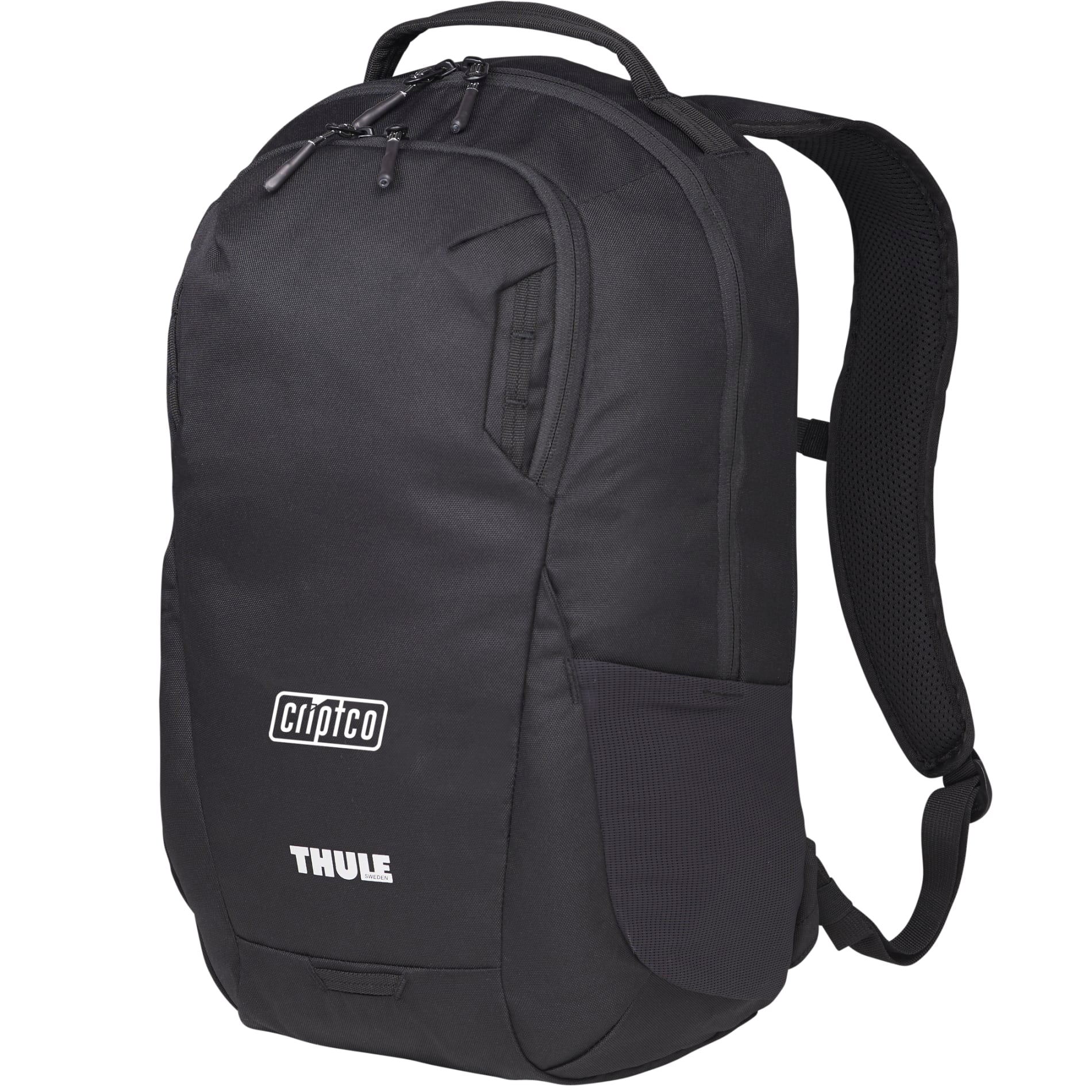 Black Thule Recycled Lumion 16" Computer Backpack 21L