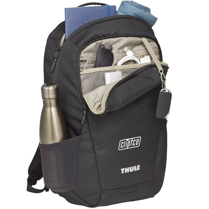 Black Thule Recycled Lumion 16" Computer Backpack 21L