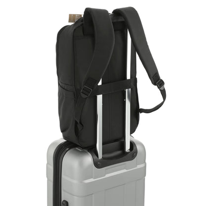 Black Tranzip Recycled 17" Computer Backpack