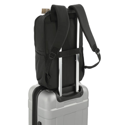 Black Tranzip Recycled 17" Computer Backpack