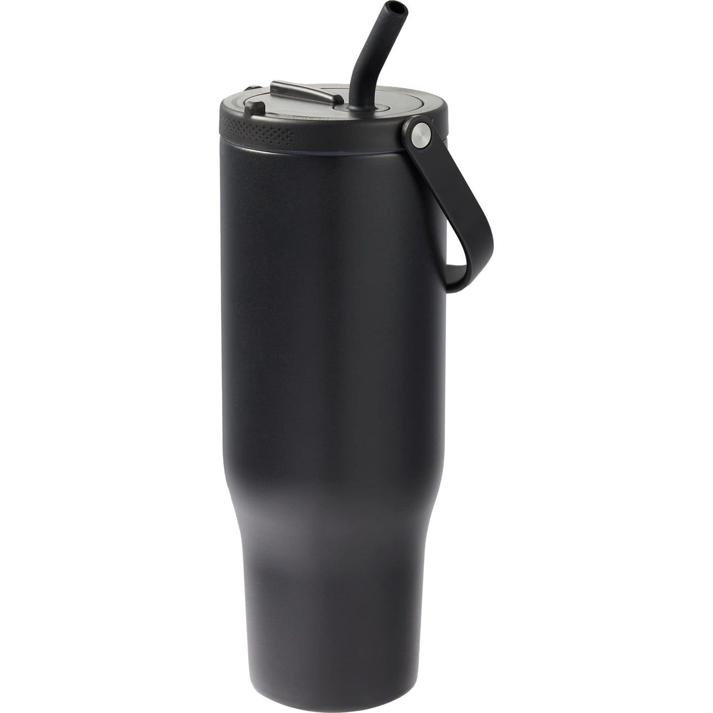 Black Trinity Recycled Straw Leak proof Tumbler 30oz plain