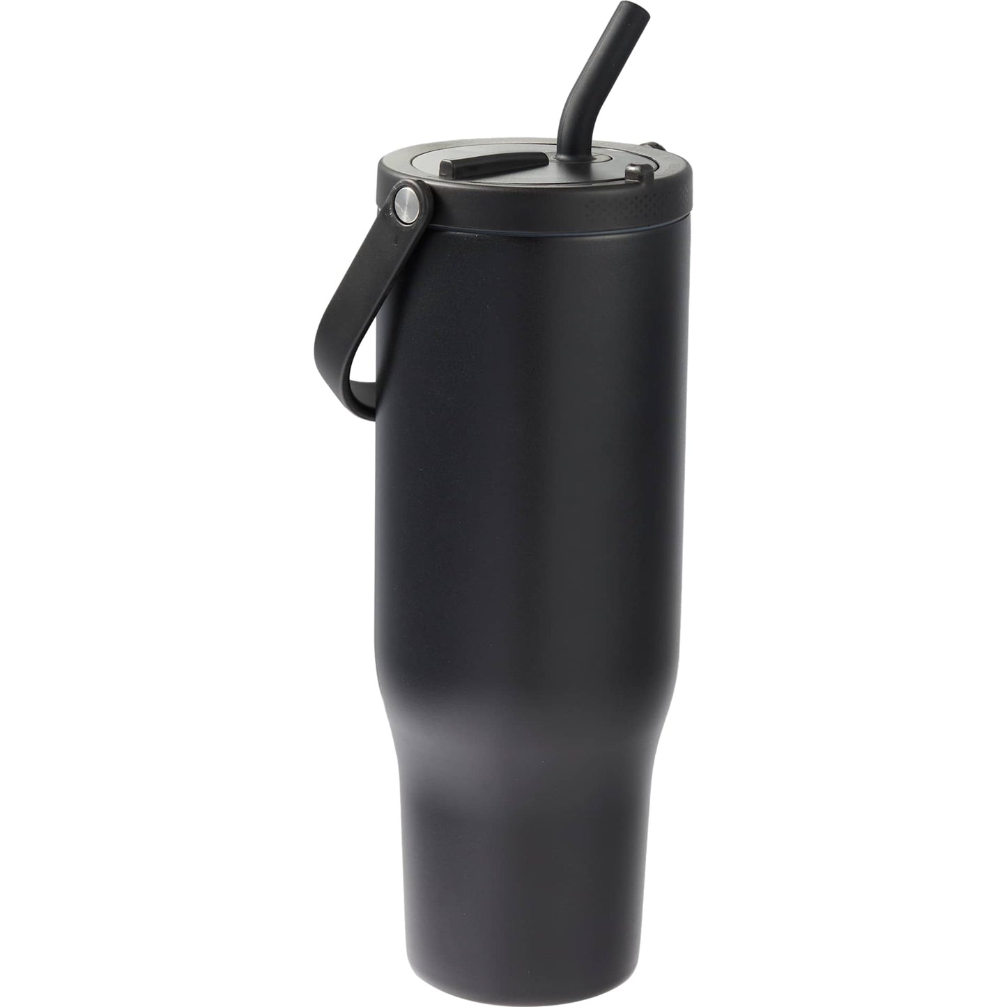 Black Trinity Recycled Straw Leak proof Tumbler 30oz plain