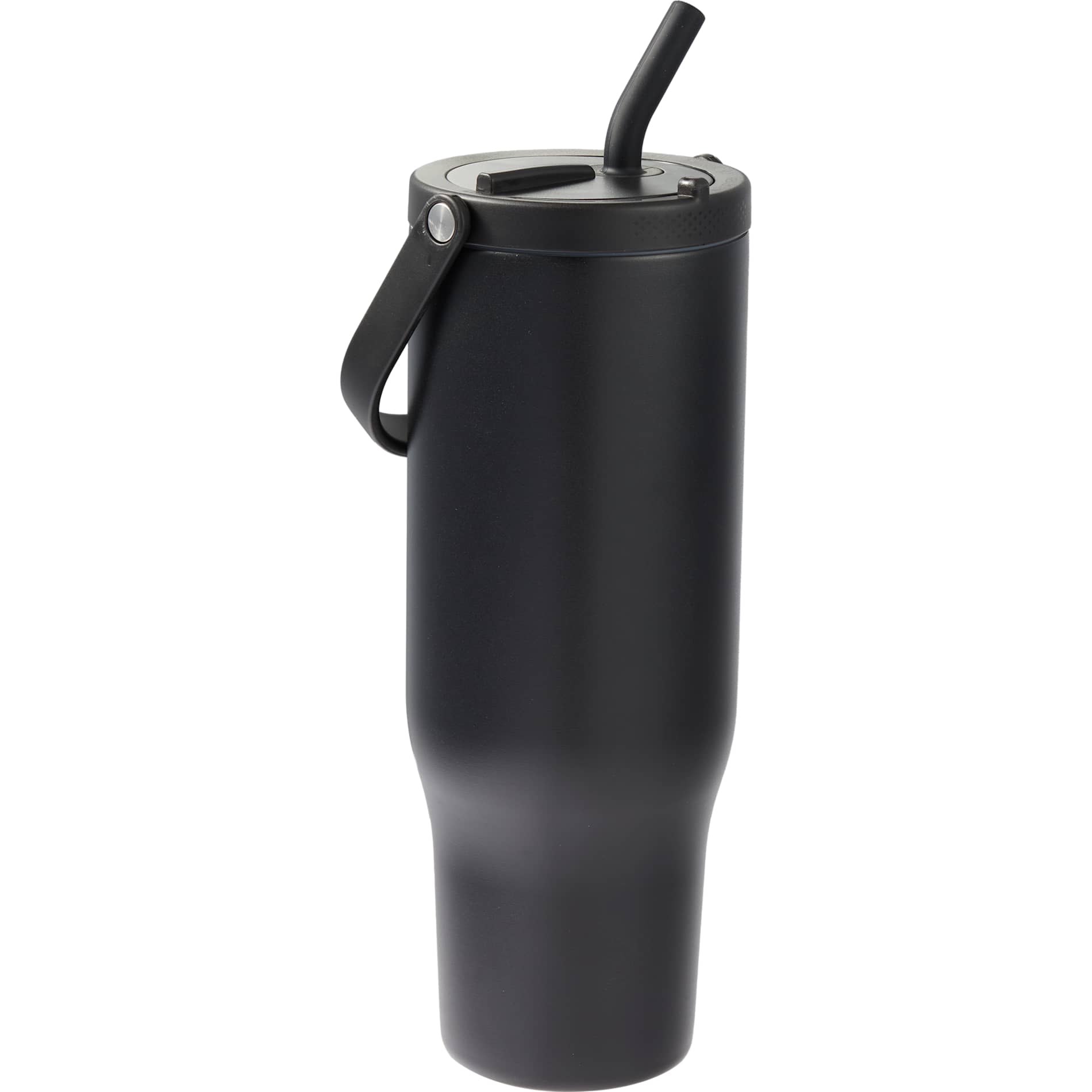 Black Trinity Recycled Straw Leak proof Tumbler 30oz plain