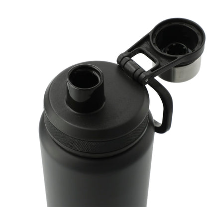 Black Vasco 32oz Stainless Steel Bottle