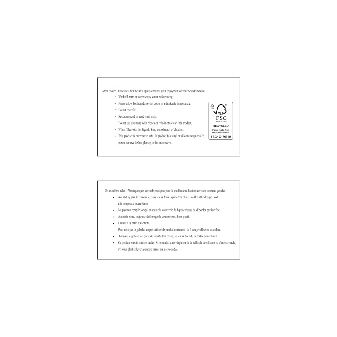 Black Vida Ceramic Mug 15oz