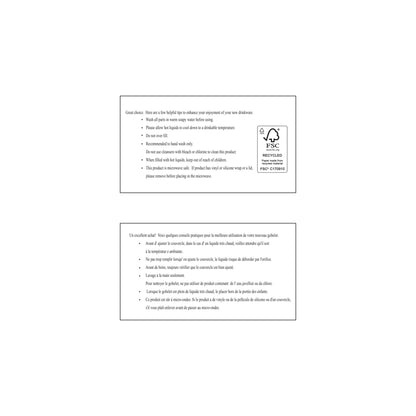 Black Vida Ceramic Mug 15oz