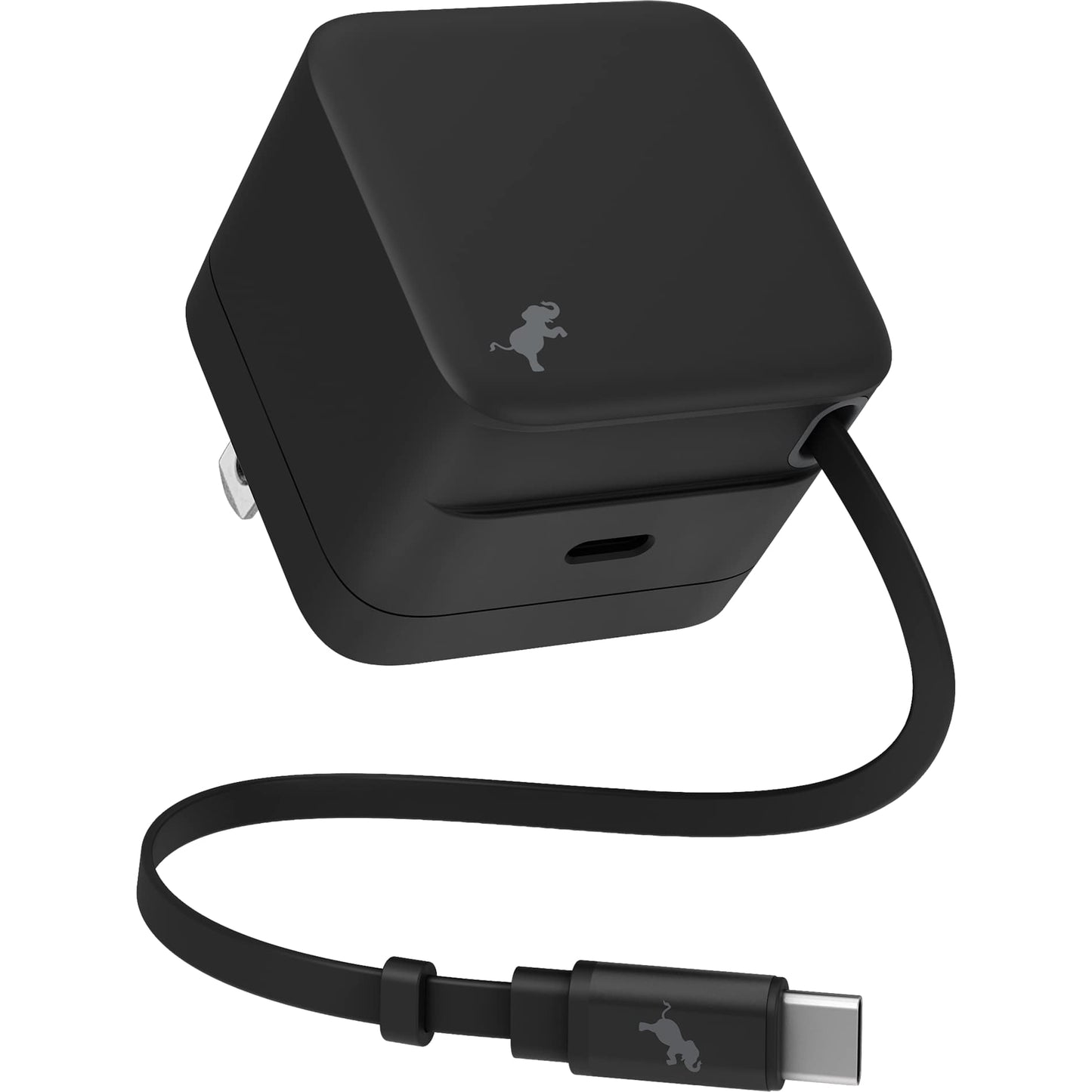 Black Wally Stretch 35 Wall Charger with cable