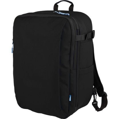 Black Wander & Roam Travel Backpack plain