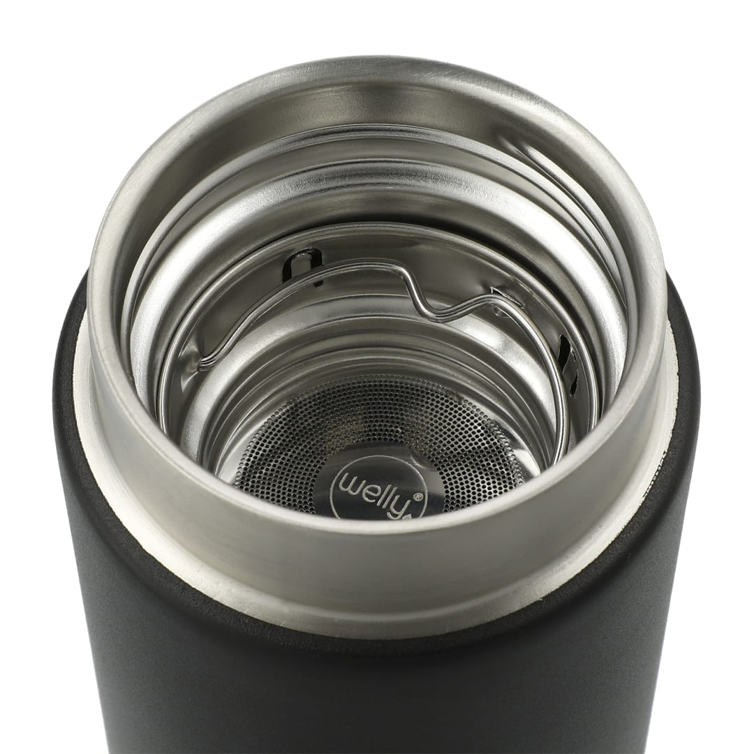 Black Welly® Traveler Copper Vacuum Bottle 18oz