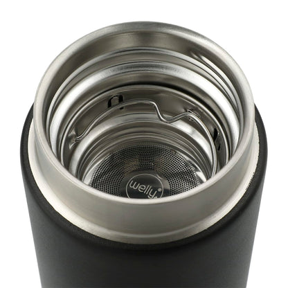 Black Welly® Traveler Copper Vacuum Bottle 18oz