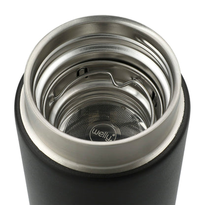 Black Welly® Traveler Copper Vacuum Bottle 18oz