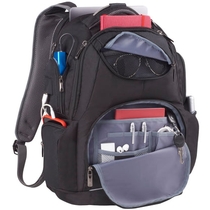 Black Wenger Odyssey TSA Recycled 17" Computer Backpack