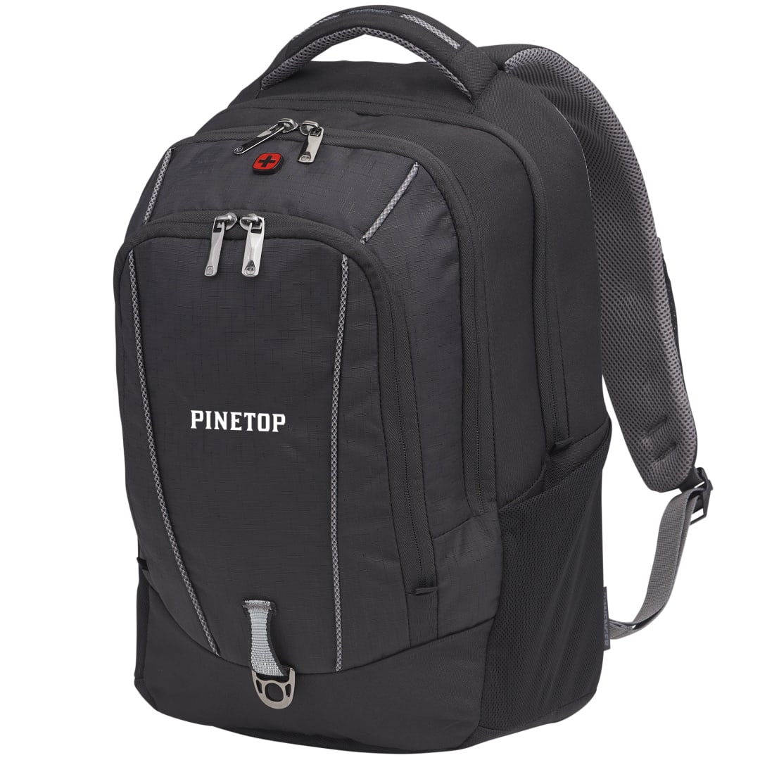 Black Wenger Origins Recycled 15" Computer Backpack