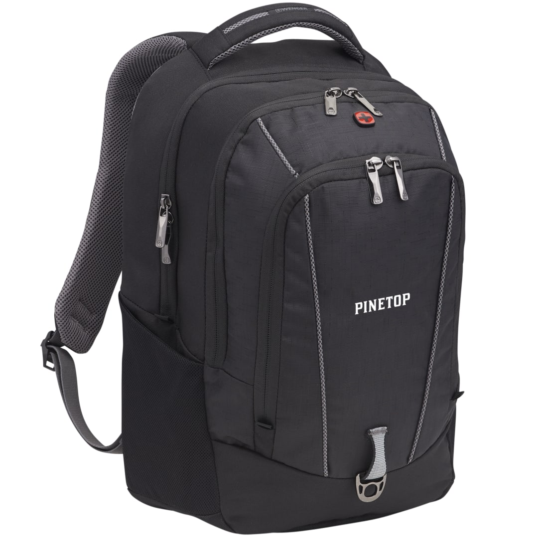 Black Wenger Origins Recycled 15" Computer Backpack