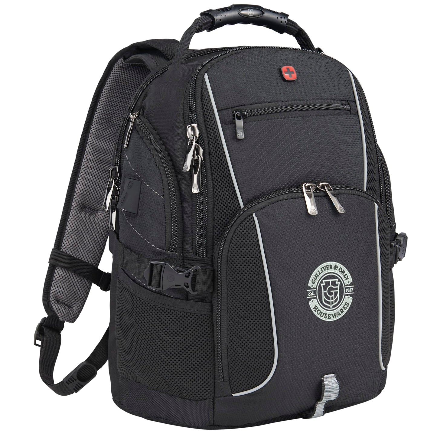 Black Wenger Pro II Recycled 15" Computer Backpack