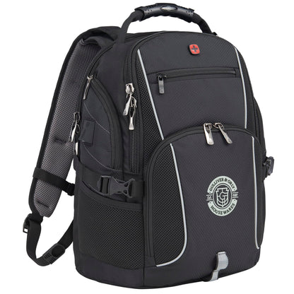 Black Wenger Pro II Recycled 15" Computer Backpack