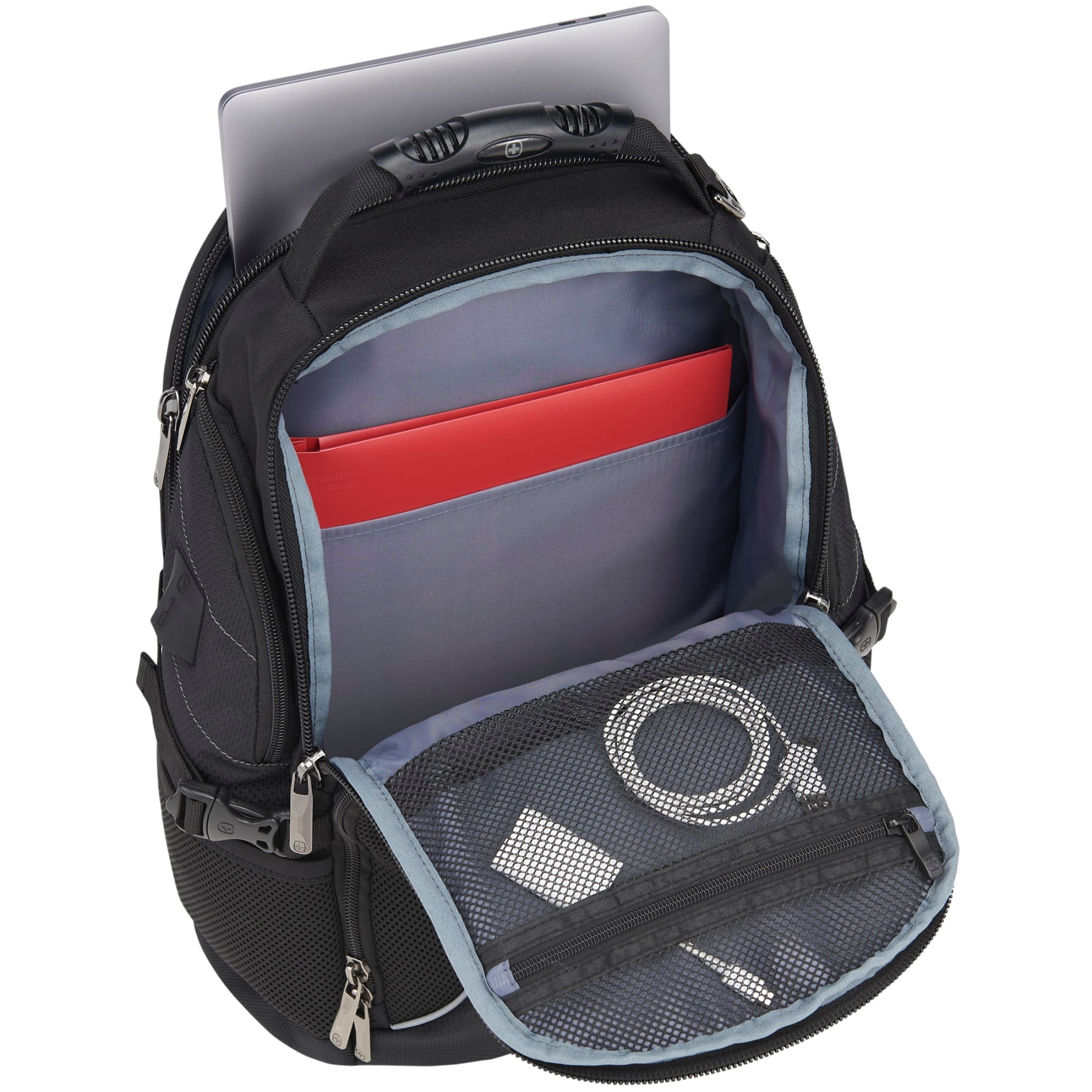Black Wenger Pro II Recycled 15" Computer Backpack