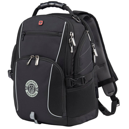Black Wenger Pro II Recycled 15" Computer Backpack