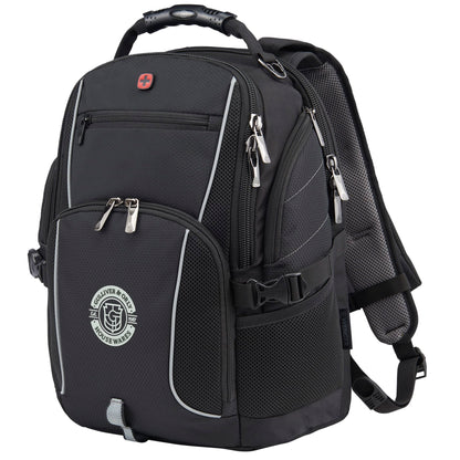Black Wenger Pro II Recycled 15" Computer Backpack