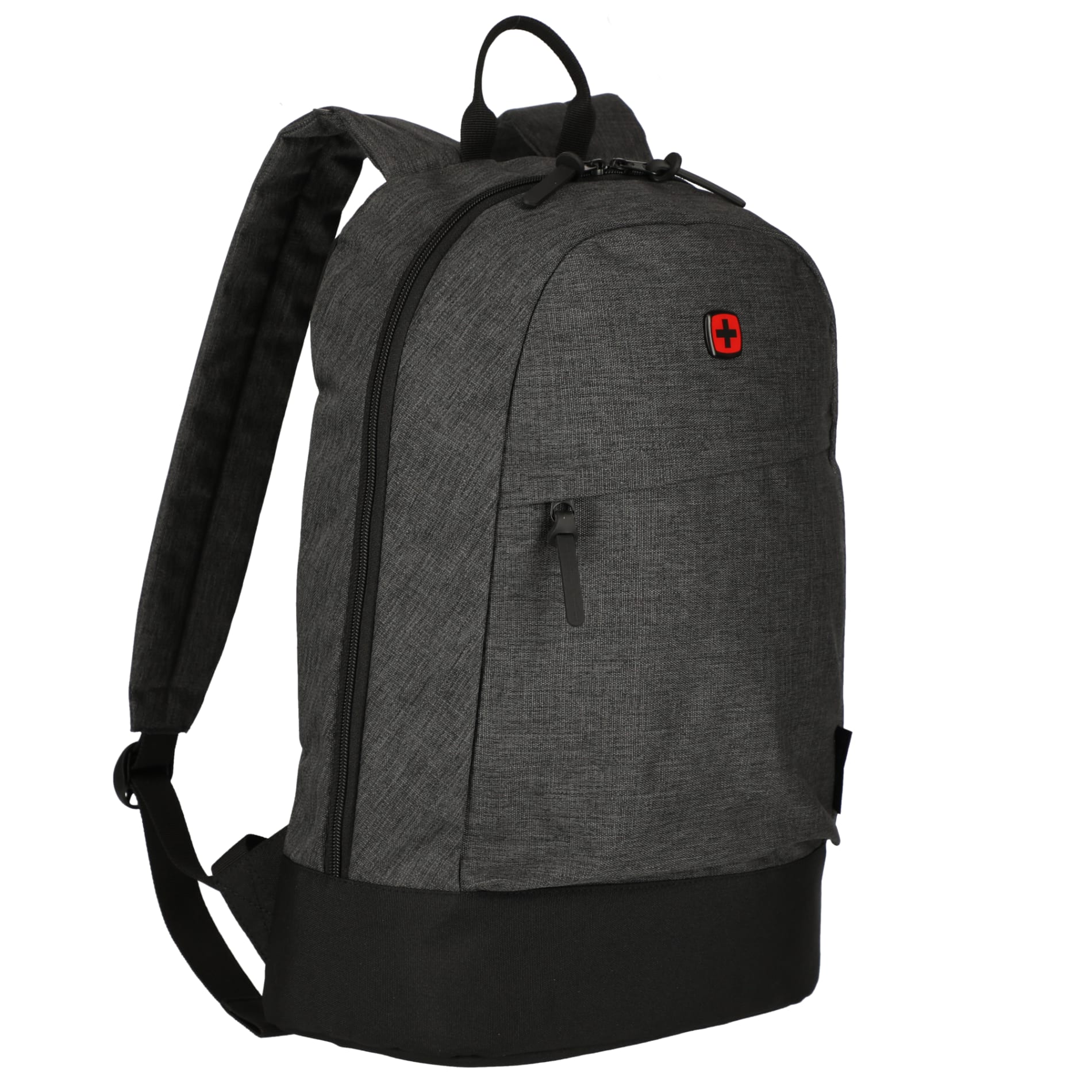 Black Wenger Recycled Rush 15" Laptop Backpack plain