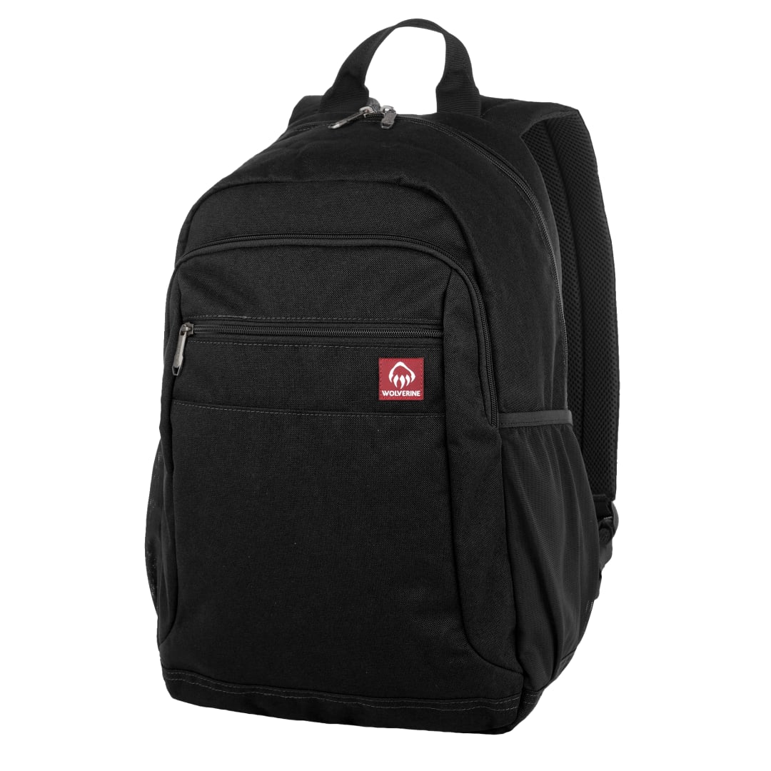 Black Wolverine 23L Laptop Backpack plain