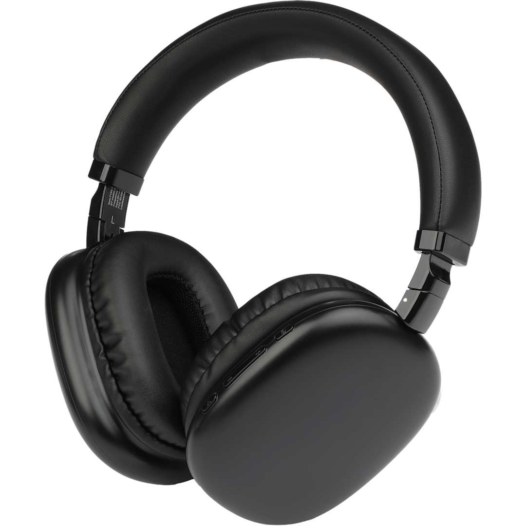 Black Zen Pods Bluetooth Headphones with ANC plain