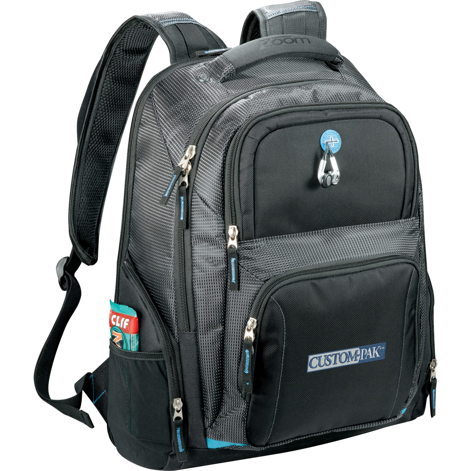 Black Zoom TSA 15" Computer Backpack