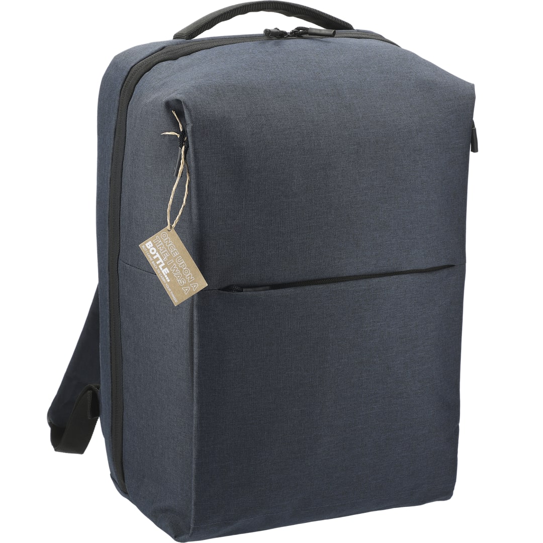 Blue Aft Recycled 15" Computer Backpack plain