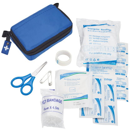 Blue Bolt 20-Piece First Aid Kit plain