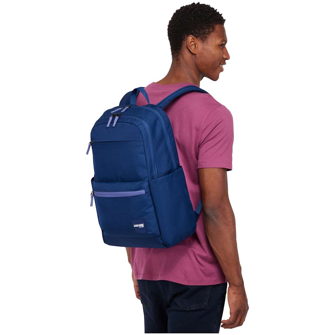 Blue Case Logic Uplink Backpack plain