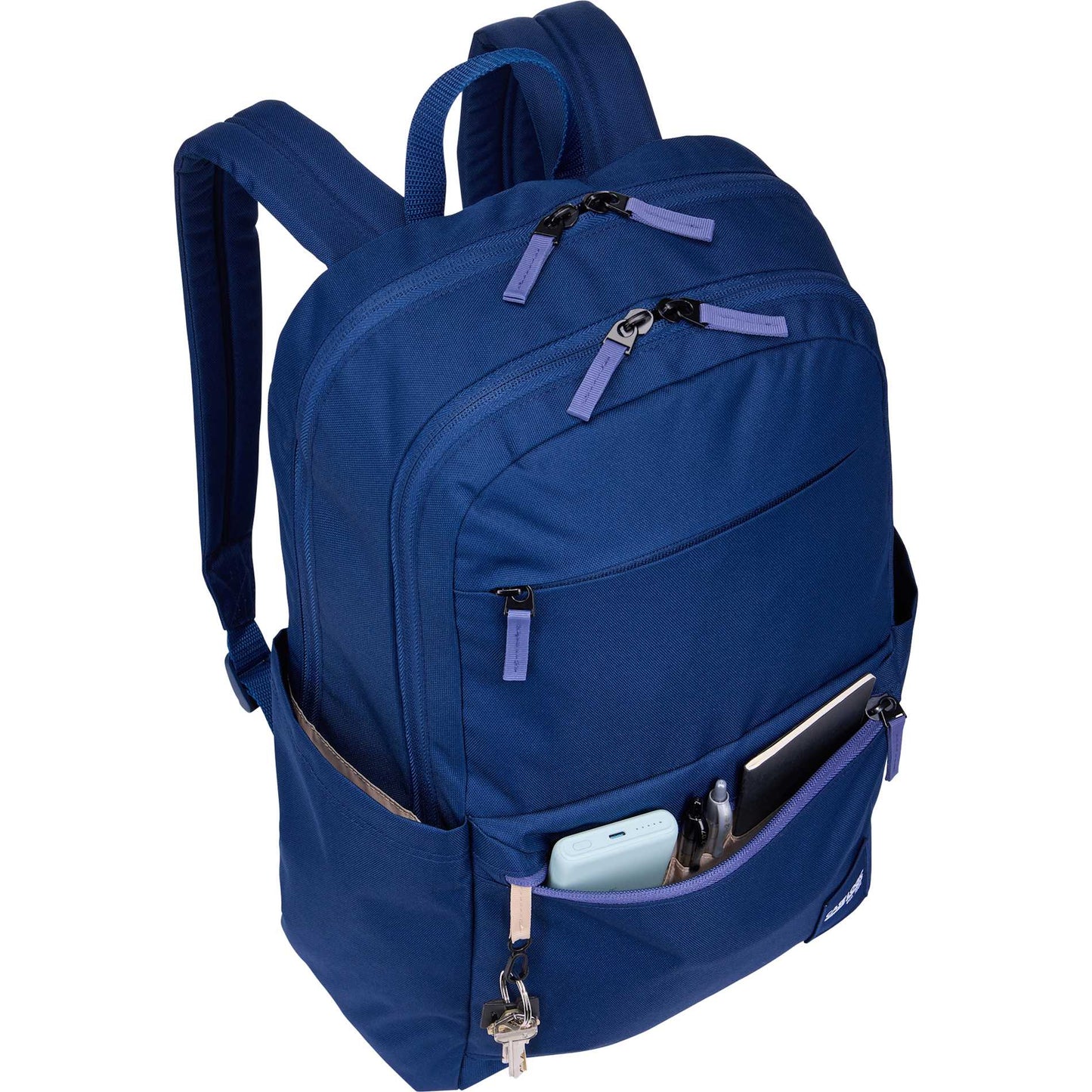 Blue Case Logic Uplink Backpack plain