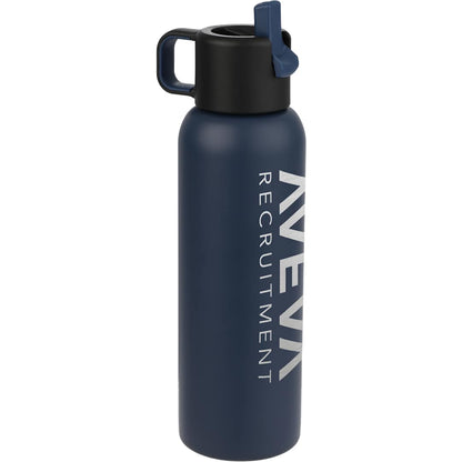 Blue Clio Straw Lid Vacuum Bottle 22oz
