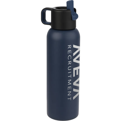 Blue Clio Straw Lid Vacuum Bottle 22oz
