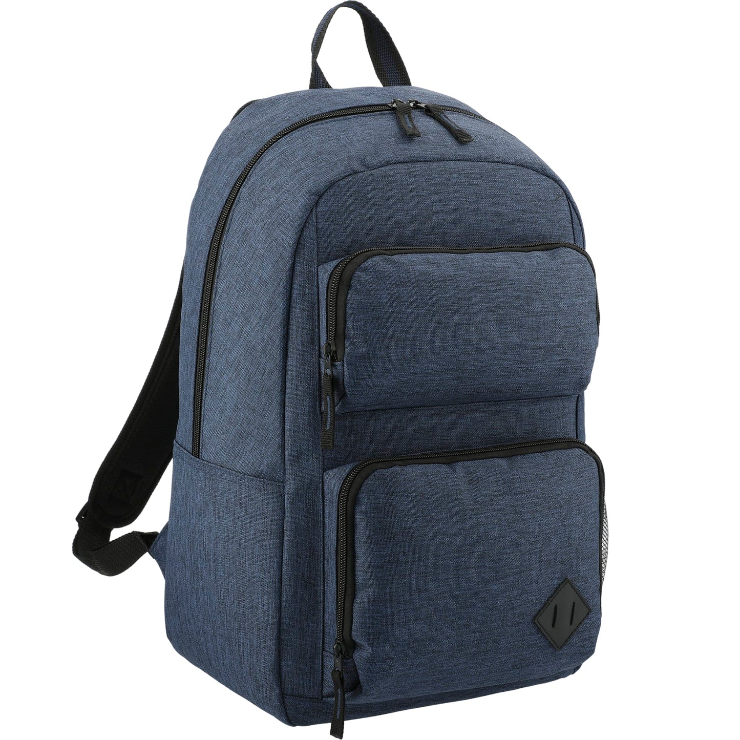 Blue Graphite Deluxe 15" Computer Backpack plain