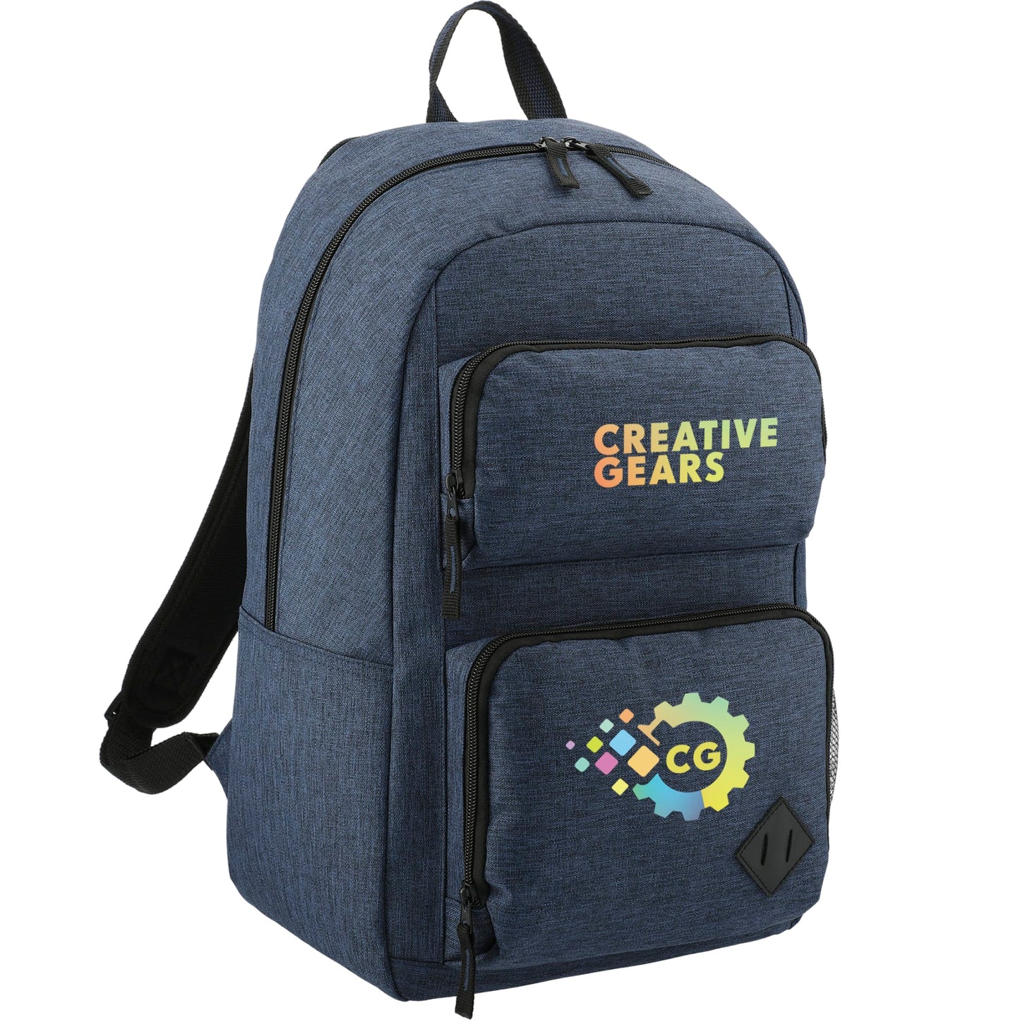 Blue Graphite Deluxe 15" Computer Backpack
