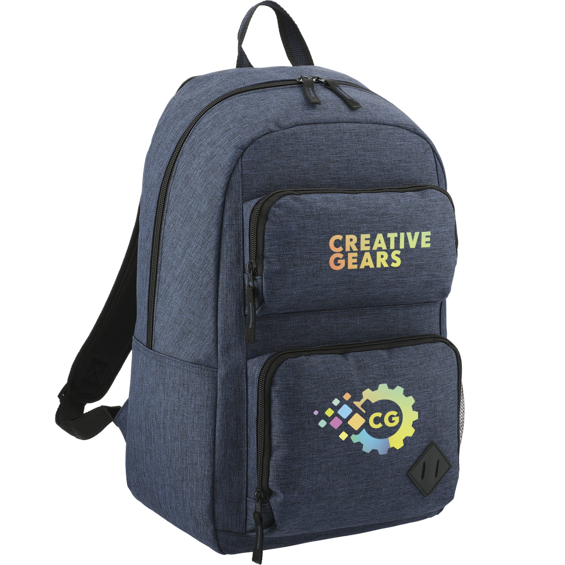 Blue Graphite Deluxe 15" Computer Backpack