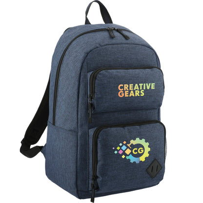 Blue Graphite Deluxe 15" Computer Backpack