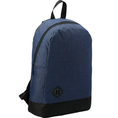 Blue Graphite Dome 15" Computer Backpack plain