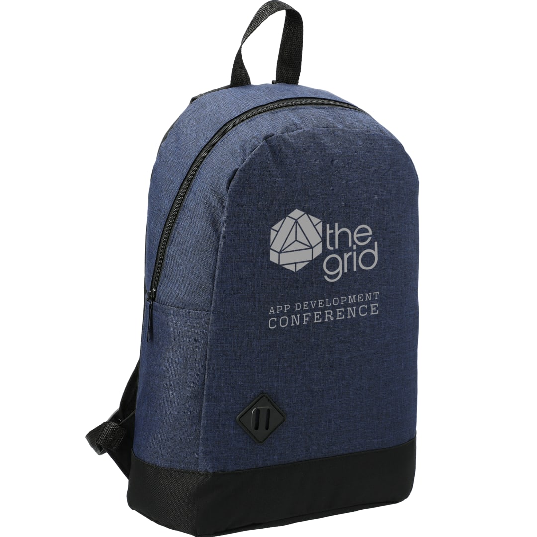 Blue Graphite Dome 15" Computer Backpack