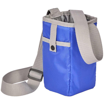 Blue Insulated Bottle Sling plain