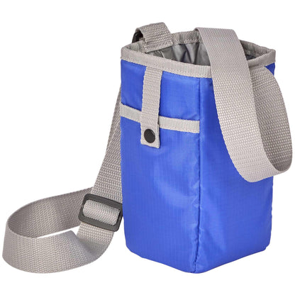 Blue Insulated Bottle Sling plain