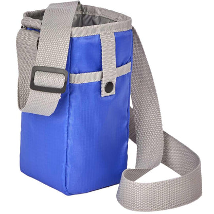 Blue Insulated Bottle Sling plain