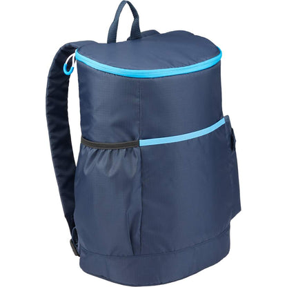 Blue Kade 24 Can Backpack Cooler plain