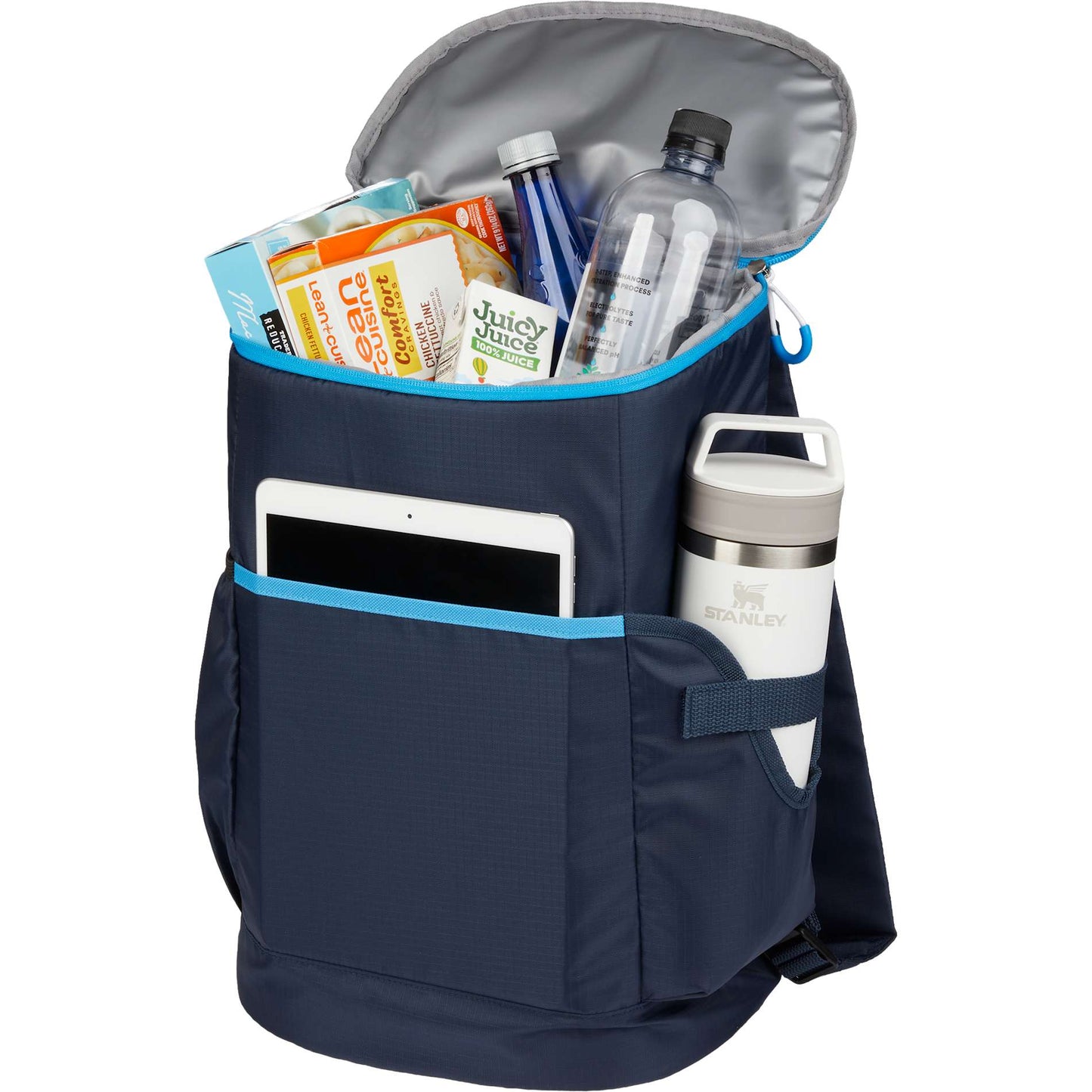 Blue Kade 24 Can Backpack Cooler plain