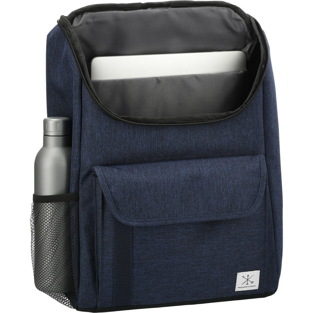Blue Merchant & Craft Ashton 15" Computer Backpack plain