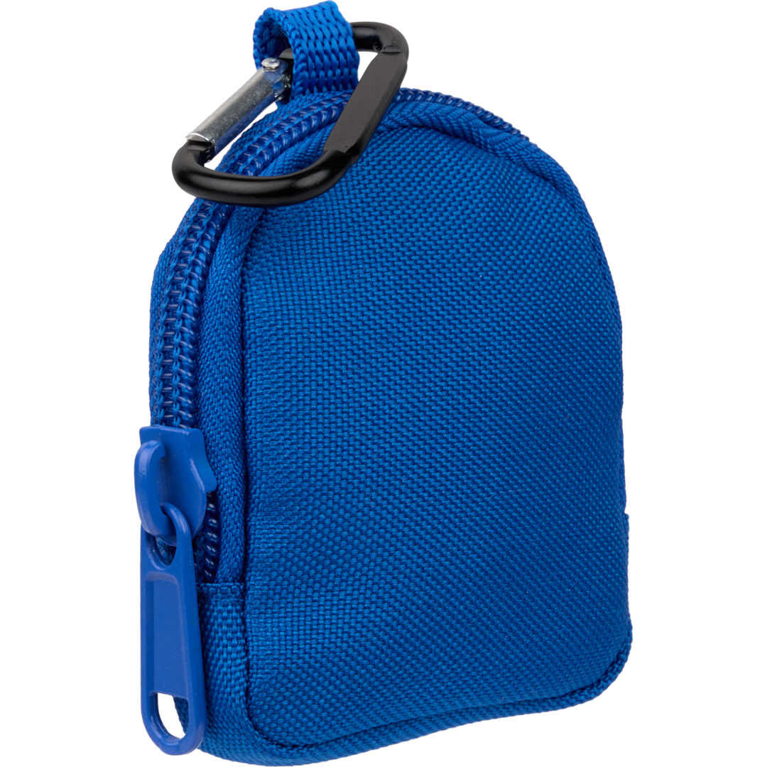 Blue Mini Backpack Bag Charm plain