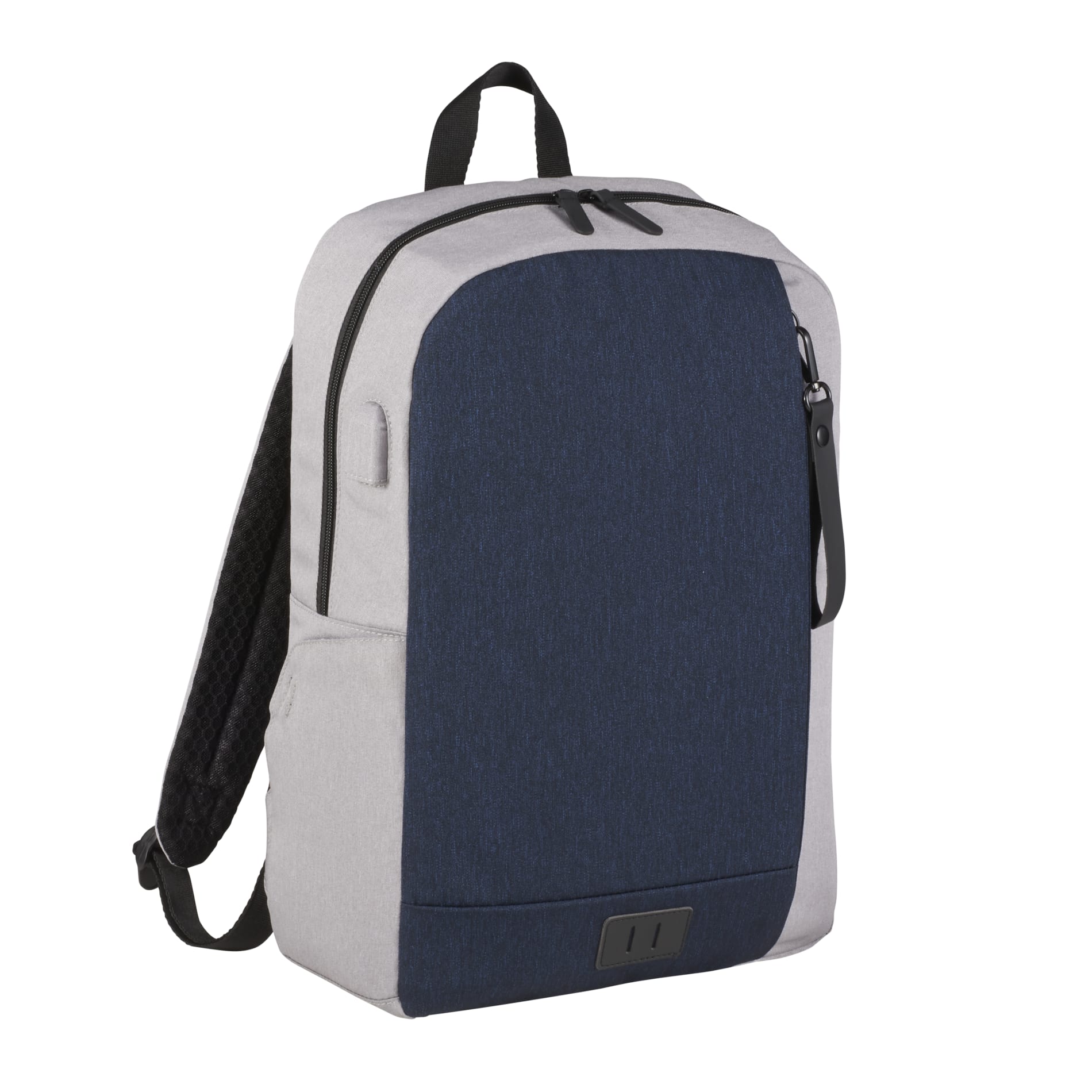 Blue NBN Whitby Slim 15" Computer Backpack w/ USB Port plain